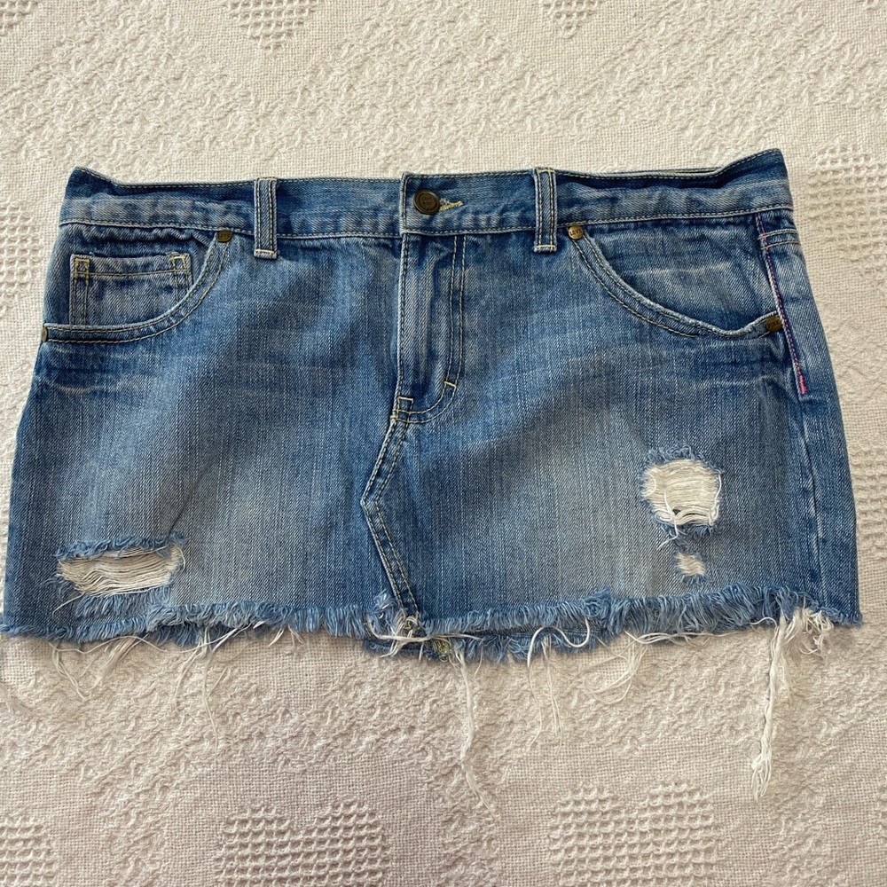 Victoria Secret PINK Denim Skirt (8)